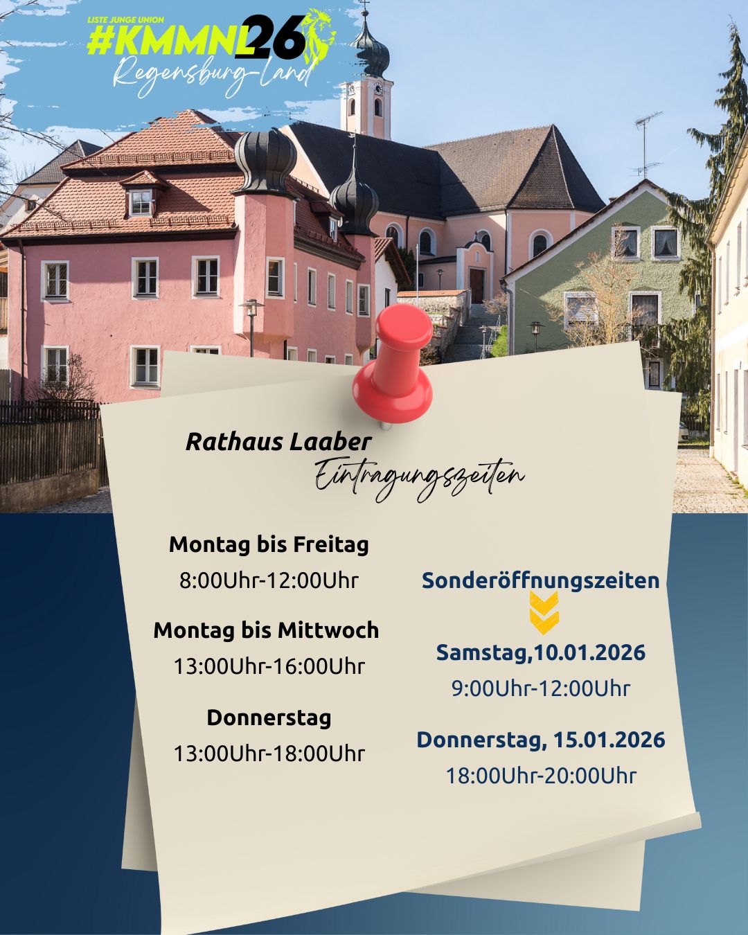 Sonderöffnungszeiten Rathaus 5